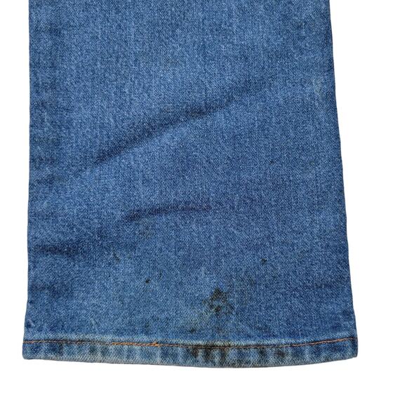 Wrangler Denim Blue Jeans Measure 38x34  13MWZ Cowboy Rodeo Western - Picture 6 of 14